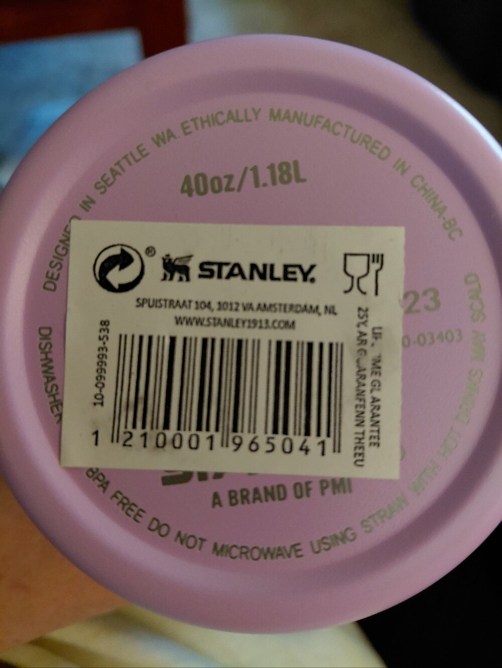 Stanley X Olivia Rodrigo 40 oz Quencher H2.0 FlowState Purple Tumbler - Picture 5 of 7